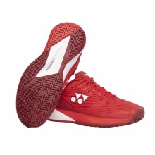 Buty tenisowe Yonex Power Cushion Eclipsion 5 Allcourt (stabilność) 2025 czerwone damskie